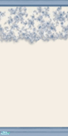 Sims 2 — blue flower by oldmember_topmodele — made by topmodele @ tsr