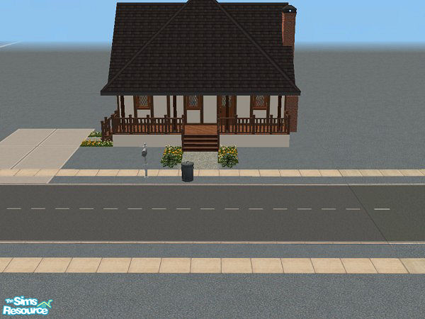 Sims 2 — Country Cottage by wytetygryss — This cozy cottage is ideal for the single sim, or the empty-nester! One