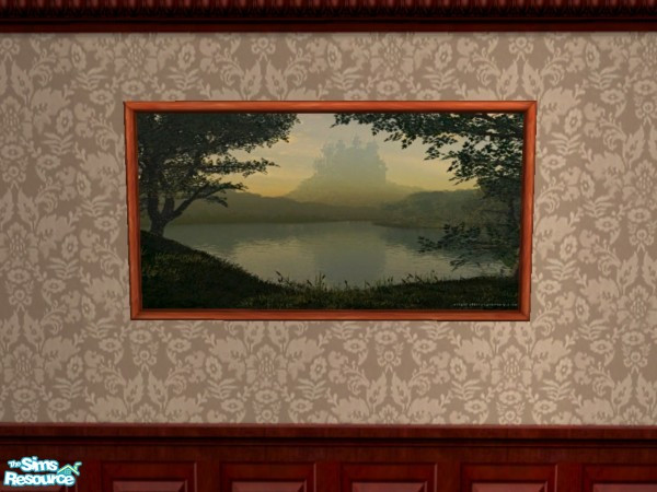 Sims 2 — Digital Art Castle by Floog — Here is a maxis suspense picture with a picture of a Digital Art Castle.