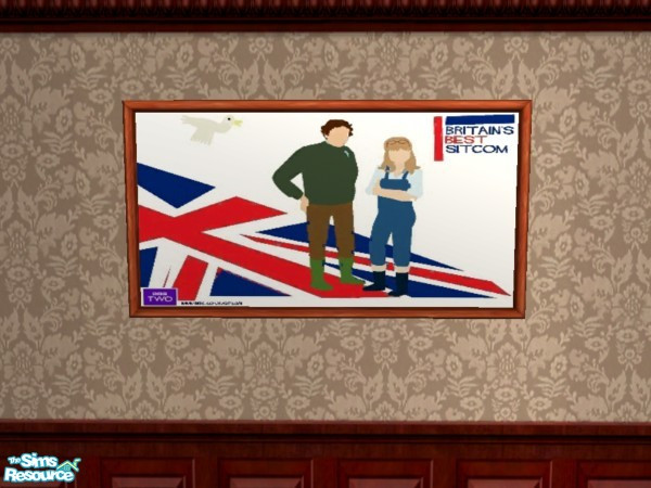 Sims 2 — BBS The Good Life by Floog — Here is a maxis suspense picture with a picture of Britains Best Sitcoms The Good