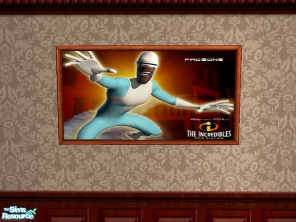 Sims 2 — Frozone by Floog — Here is a maxis suspense picture with a picture of Frozone.