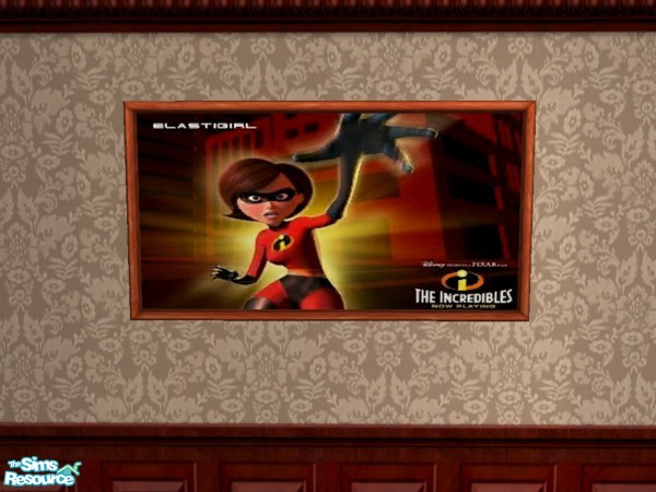 Sims 2 — Elastigirl by Floog — Here is a maxis suspense picture with a picture of Elastigirl.