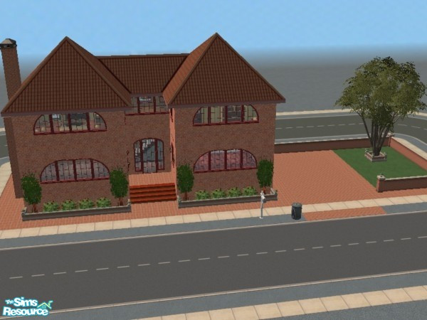 Sims 2 — 93 Tibet Way by Crass — For that down-home country feel in the city! This modern home features two bedrooms, two