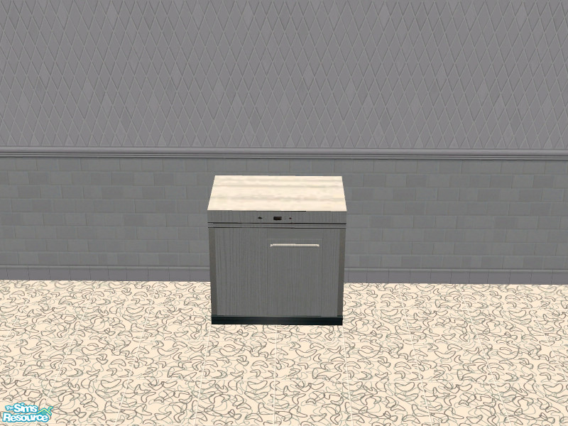The Sims Resource White Wood Trash Compactor