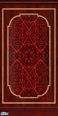 Sims 2 — 'Gothic Me' Wall 3 by galilea — A dark and wicked wallcovering for your 'gothy' Sims to enjoy. Wallcovering is