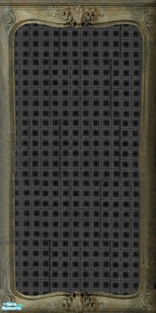 Sims 2 — 'Gothic Me' Wall 2 by galilea — A dark and wicked wallcovering for your 'gothy' Sims to enjoy. Wallcovering is