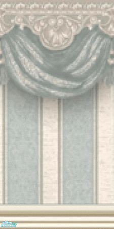 Sims 2 — green drape by oldmember_topmodele — made by topmodele @ tsr