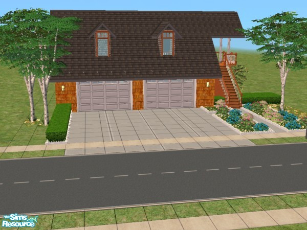 Sims 2 — Loft Apartment by LadyDeluxe — For that single sims that just wants to date all the time with no attachments, an