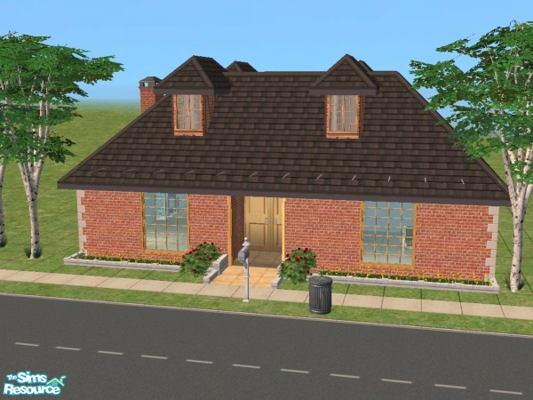 Sims 2 — French Development by LadyDeluxe — In the tradtion of the french style houses, I bring you a house that can be