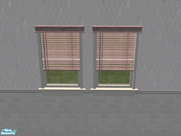 Sims 2 — Pink Blinds by Queen_Of_The_Stone_Age — -