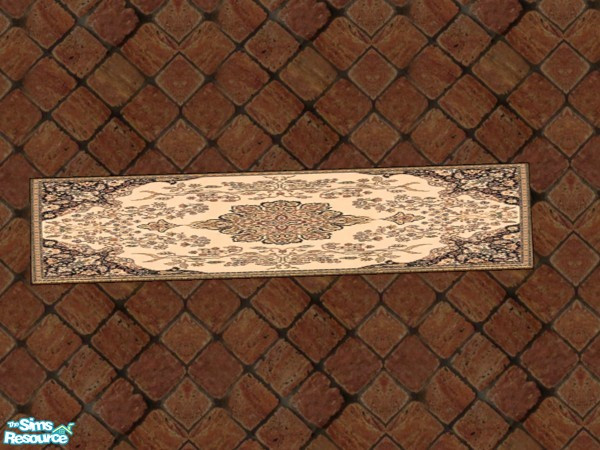 Sims 2 — Victorian Runner 3 by c_literati — Recolors of the Maxis square rug and runner for more variety. TSRAA.