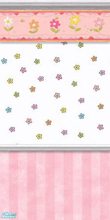 Sims 2 — SH-Bed 013c by judyhugsnoopy — Wallpaper for your kids bedroom or anywhere you like. Enjoy :D **TSRAA**