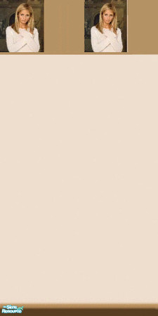 Sims 2 — Buffy Wall by mona1977 — My first wall.