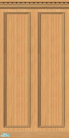 Sims 2 — Ash to Ash Wood Paneling by Hunny — by Mettrapolis Designs