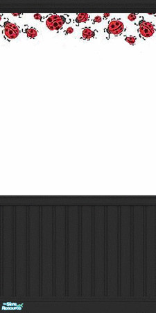 Sims 2 — LadyBug Nursery by Chezzie — What baby wouldn't love a nursery full of colourful, happy ladybugs!!!