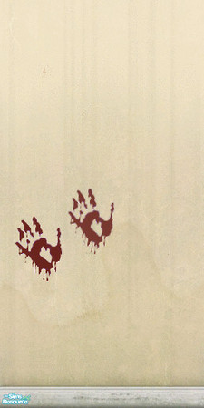 Sims 2 — Bloody Beachy Keen 1 by HappySimGirl — Wall 1 of 3 , they match the Maxis "Beachy Keen" Set