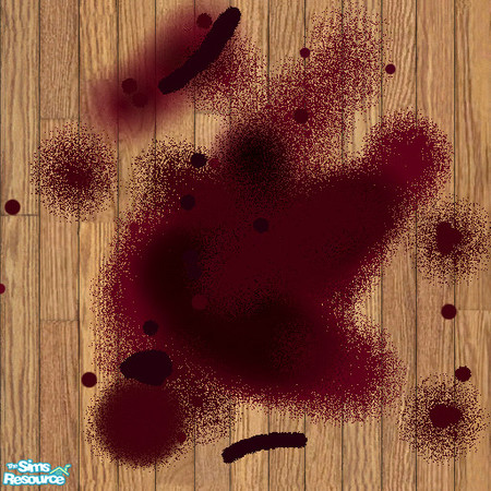 Sims 2 — Bloody Ash Flooring 2 by HappySimGirl — part of my Bloody Room Set