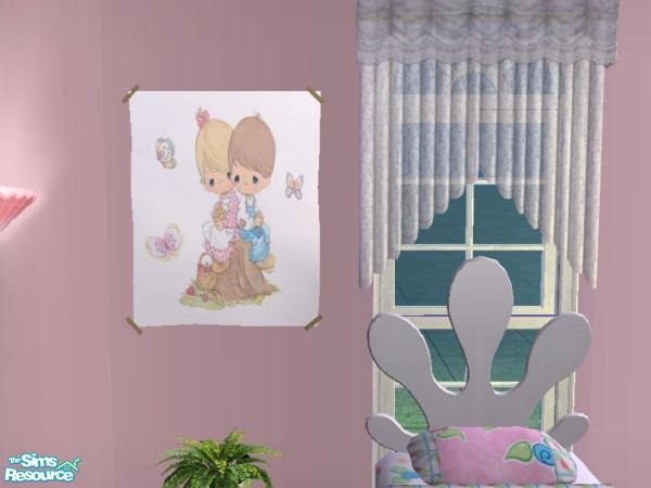 Sims 2 — Girls Room Art6.. by iZazu — Decorate your daughter's, granddaughter's or even a neice's bedroom. Do they like