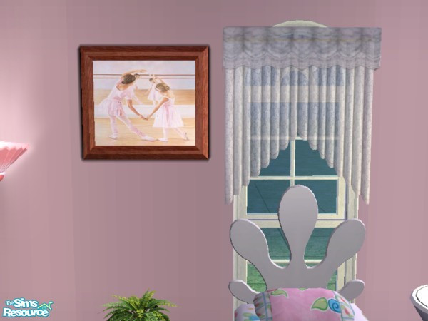 Sims 2 — Girls Room Art4.. by iZazu — Decorate your daughter's, granddaughter's or even a neice's bedroom. Do they like