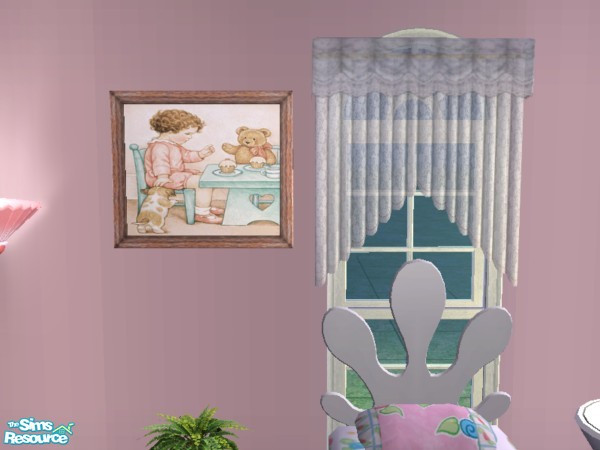 Sims 2 — Girls Room Art3.. by iZazu — Decorate your daughter's, granddaughter's or even a neice's bedroom. Do they like