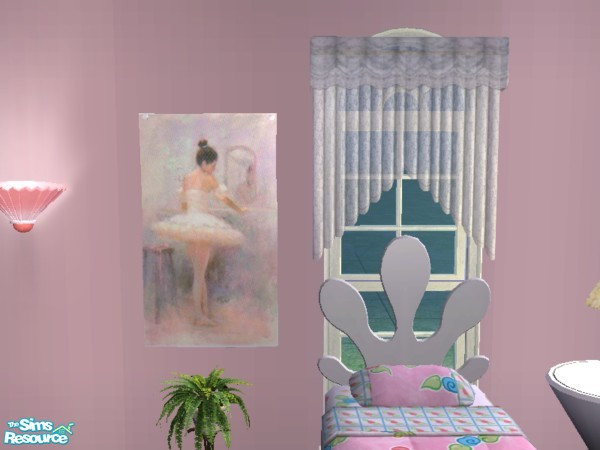 Sims 2 — Girls Room Art2.. by iZazu — Decorate your daughter's, granddaughter's or even a neice's bedroom. Do they like