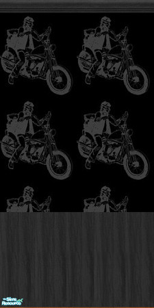 Sims 2 — TL-Biker BW GuyOnCycle WonB by TabbyLou — Guy on Cycle white on black Wallpaper. TSRAA Member. Since I live