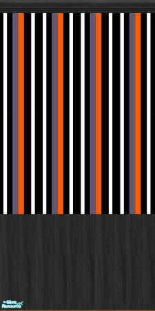 Sims 2 — TL-Biker BW 4P Color Stripe by TabbyLou — Four color stripe (purple) in Black Wood Wallpaper. TSRAA Member.