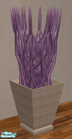 Sims 2 — TC 38 Mulberry Bedroom -  Plant by H3wwy — Soft lilac bedroom to soothe your Sims to sleep.