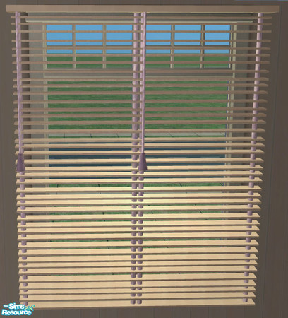Sims 2 — TC 38 Mulberry Bedroom -  Curtain by H3wwy — Soft lilac bedroom to soothe your Sims to sleep.