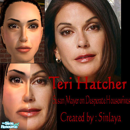 Sims 2 — Teri Hatcher - Susan Mayer - DHW by Somber — It's Teri Hatcher as Susan of Desperate Housewives! Skintone by