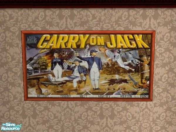 Sims 2 — Carry On Jack by Floog — Here is a maxis suspense picture with a picture of the film Carry On Jack.
