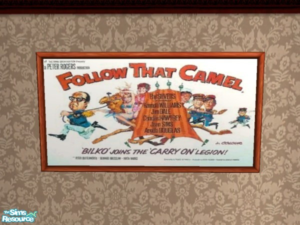 Sims 2 — Carry On Follow That Camel by Floog — Here is a maxis suspense picture with a picture of the film Carry On