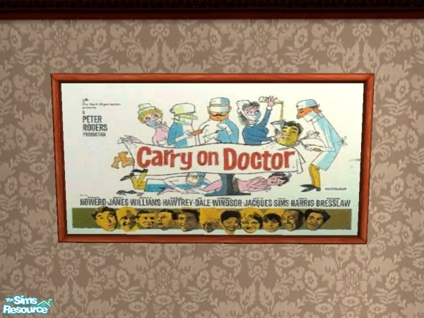 Sims 2 — Carry On Doctor by Floog — Here is a maxis suspense picture with a picture of the film Carry On Doctor.
