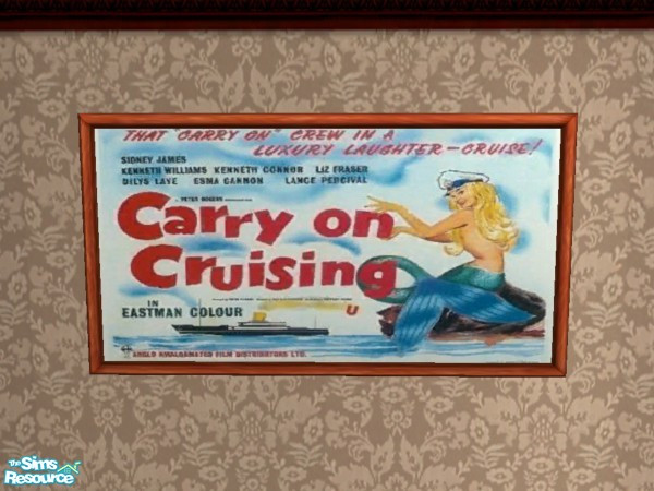 Sims 2 — Carry On Cruising by Floog — Here is a maxis suspense picture with a picture of the film Carry On Cruising.