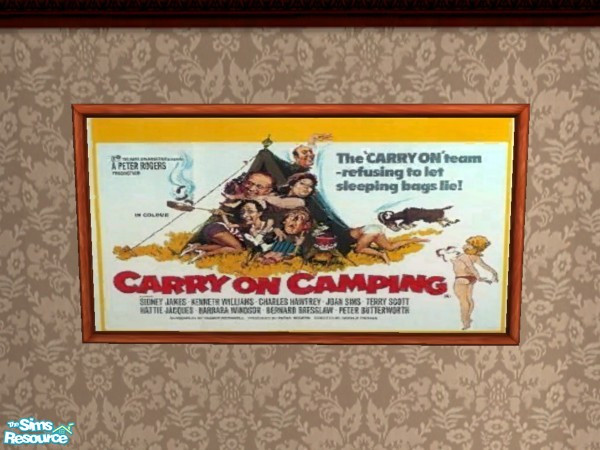 Sims 2 — Carry On Camping by Floog — Here is a maxis suspense picture with a picture of the film Carry On Camping.