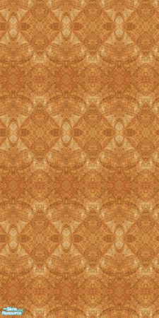 Sims 2 — Oriental Delight Wall 2 by galilea — WALL SET: A bright, bold series of matching walls, carpet, bedding, and