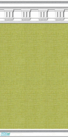 Sims 2 — jsf1GeorgianGreenLinen by jsf — A new moulding in white, carved wood in a Georgian style holds lime green,