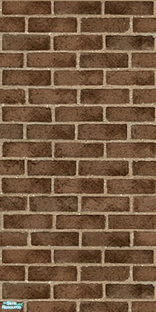 Sims 2 — Just Another Brick Wall by Halfcreek — created by Halfcreek