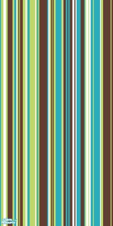 Sims 2 — Teal Crazy Stripes by msnicoleking — Be crazy.