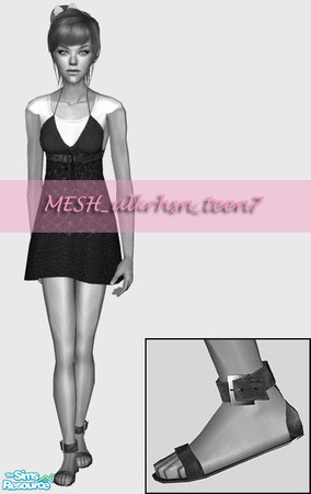 Sims 2 — MESH_ulkrhsn_teen7 by ulker — 