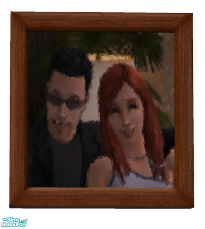 Sims 2 — Artist\'s Study - Oil Painting by RhondaBlonda — 