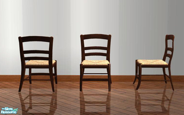 Sims 2 — PB Shayne Dining  - Diningchair recolor brown by ShinoKCR — 