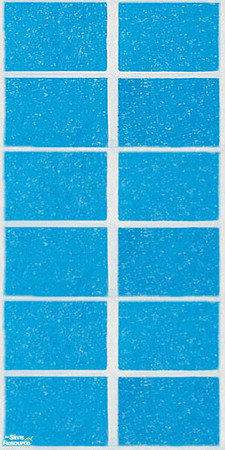 Sims 2 — Pool/Bath/Spa W16 by iZazu — Walls which are used for pools, baths and spas. Matches the Floor tiles of the Pool