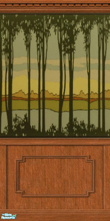 Sims 2 — Forest Medium Wood by c_literati — TSRAA