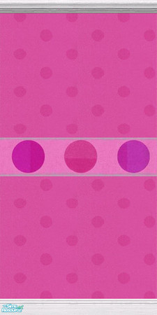 Sims 2 — Divine Dots Bordered by Merlin_of_Simtonia — Designer Wall Collection