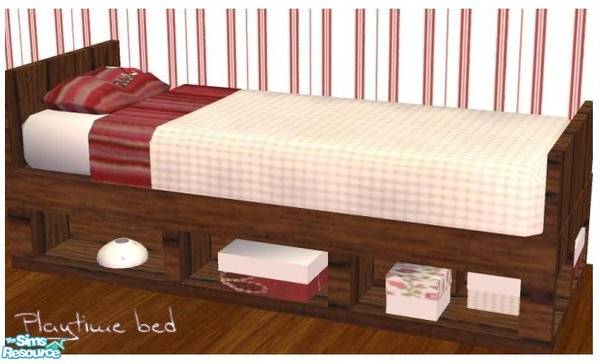 Sims 2 — Playtime bedroom BED by mirake — Made with all the finest materials, and beautifull meshes from Solfal and the