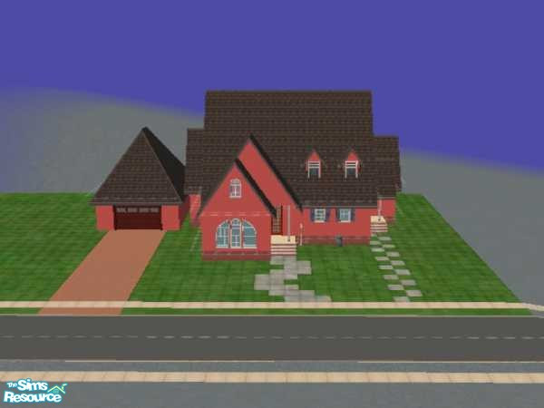 Sims 2 — The Major by devoted2rusty — Another home I created from real house plans. Contains windows I got here at TSR.
