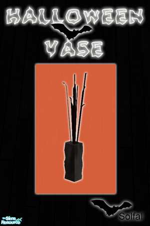 Sims 2 — Halloween Vase by solfal — Great for your halloween home