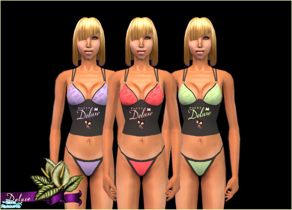Sims 2 — Trendy underwear by footzoul — Set for the trendy adults