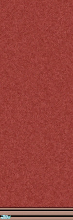 Sims 2 — World Travel Wall by SpringwolfDecor — A Taste of the French Country in shades of Peach and Maroon! Thanks to